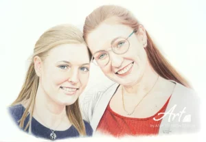 Schwesternportrait von Anja Treskow